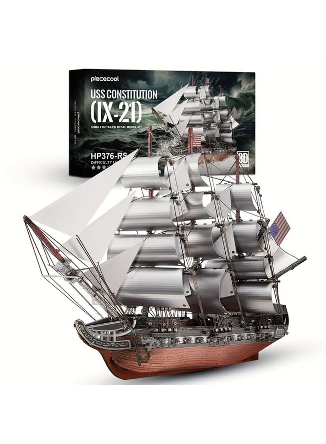 بيسيكول 3D لغز معدني نموذج إبحار لعبة بناء افعلها بنفسك للكبار - Image 1