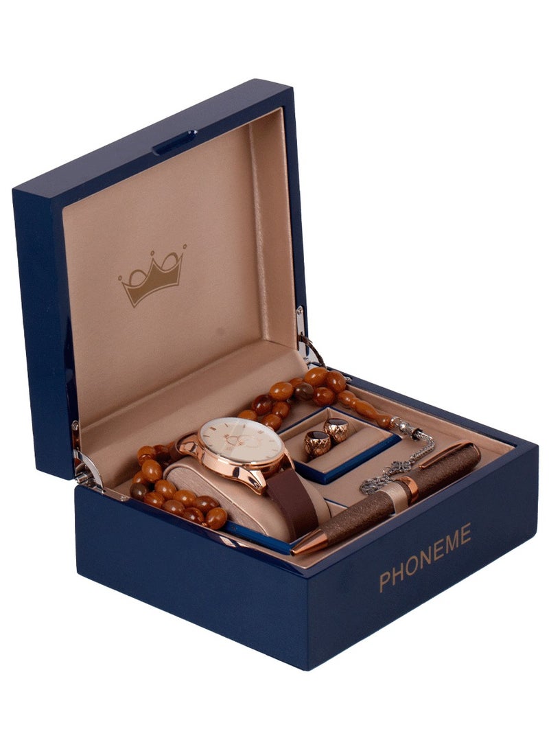 فونيم طقم فونيم  بني نحاسي تيربو - Image 1