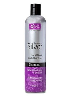 XHC Shimmer of Silver Shampoo Purple Toning for Blonde Hair 400ml