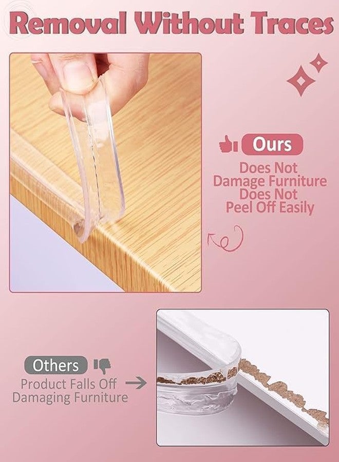 DKWIN 1-Meter Silicone Edge Protector Strip Transparent Corner Guard Cushion with Strong Adhesive, Safety Bumper for Baby & Kids - Image 3