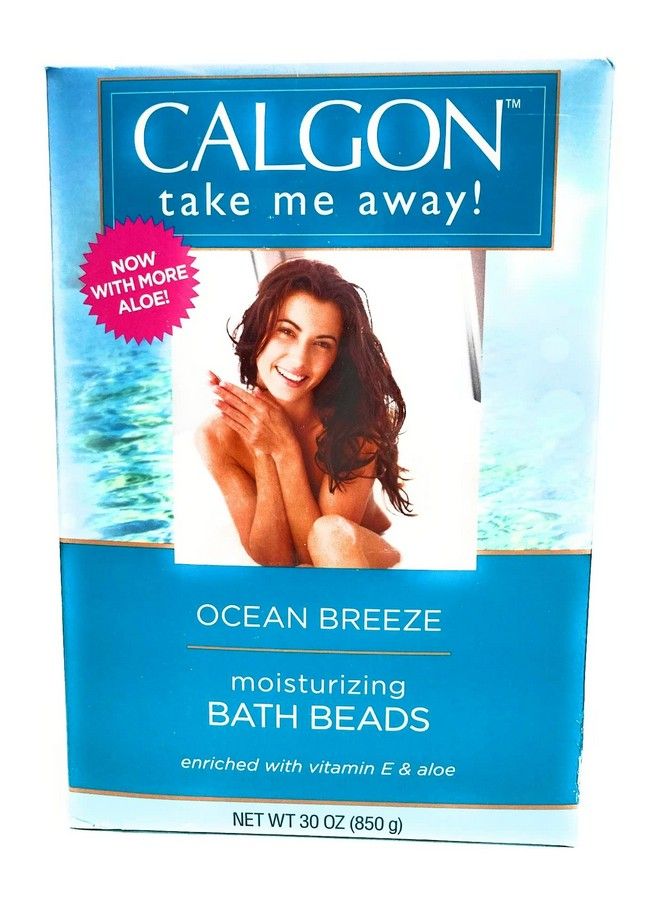 Calgon Ultra Moisturizing Bath Beads 30 Oz (Ocean Breeze Pack of 3) - Image 3