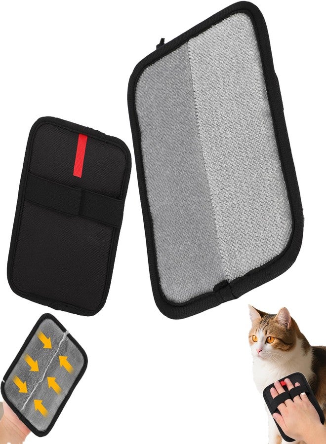 VINGVO Electrostatic Brush Tool for Cats & Dogs, Reusable Grooming Glove for Cats & Dogs,Double Sided for Furniture, Couch, Carpet, Car Seat - Image 1