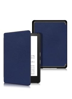 Folding Case Cover for 7" All-New Kindle Paperwhite 12th 2024 or Kindle Paperwhite Signature Edition 2024, Smart Shell Cover with Auto Sleep/Wake (Blue)