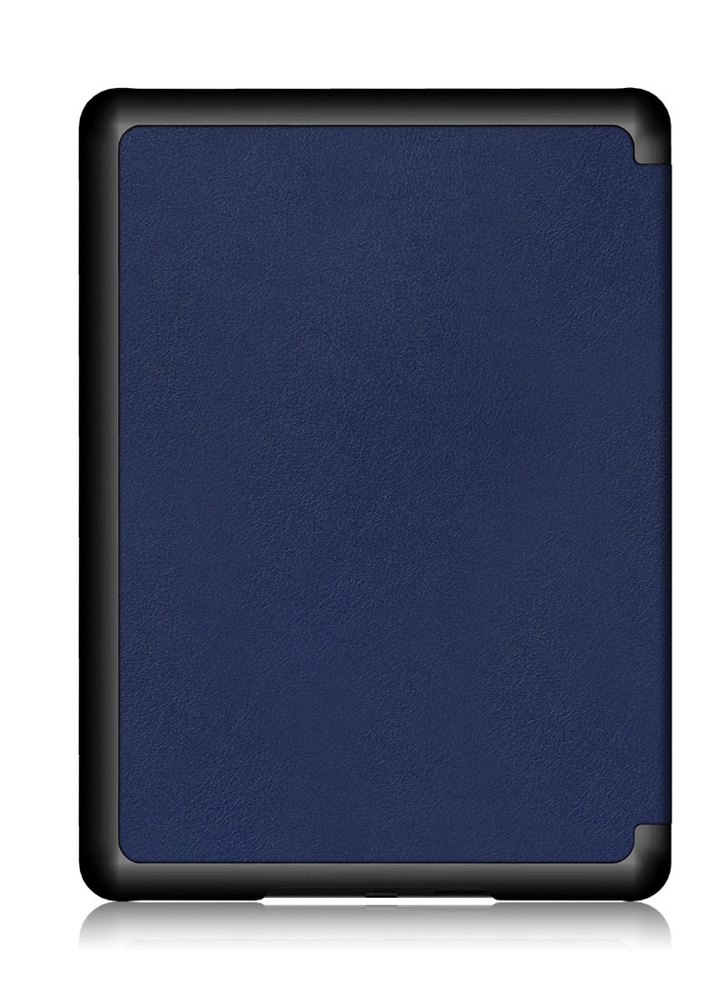 My Choice - Folding Case Cover for 7" All-New Kindle Paperwhite 12th 2024 or Kindle Paperwhite Signature Edition 2024, Smart Shell Cover with Auto Sleep/Wake (Blue) - Image 1