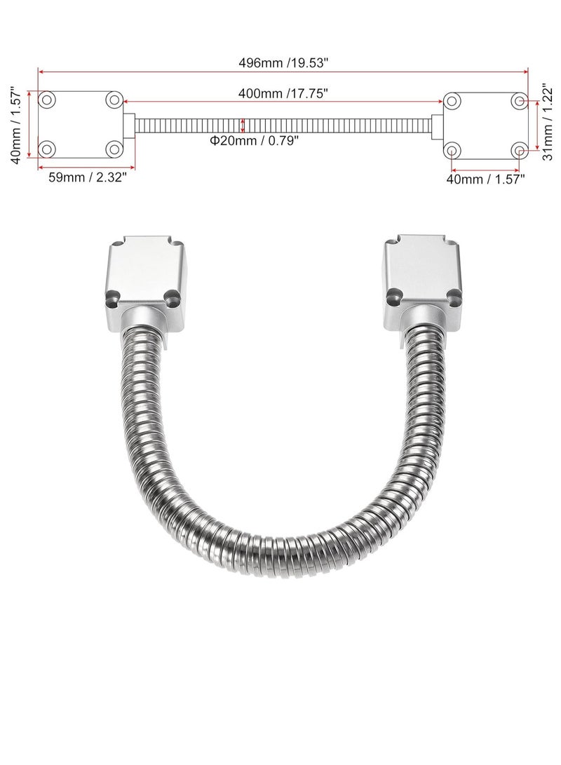 GOMETY Flexible Wire Guard With Armoured Door Ring With Alloy Tips ( 400mm × 14mm) - Image 4
