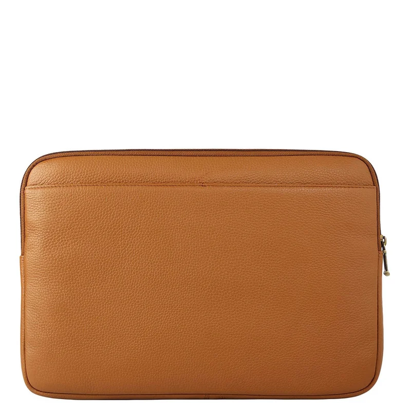 Da Milano Caramel Classic Laptop Sleeve (M)  | Best Price UAE