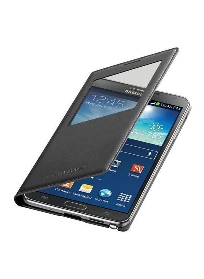 نيبمينينت غطاء حماية قابل للطي متوافق مع سامسونج جلاكسي نوت 3 أسود / شفاف - Image 2