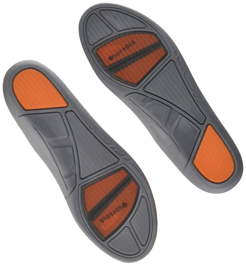 Sof Sole Men's Athletic Performance Full-Length Insole, Orange, 9-10.5 - Image 2