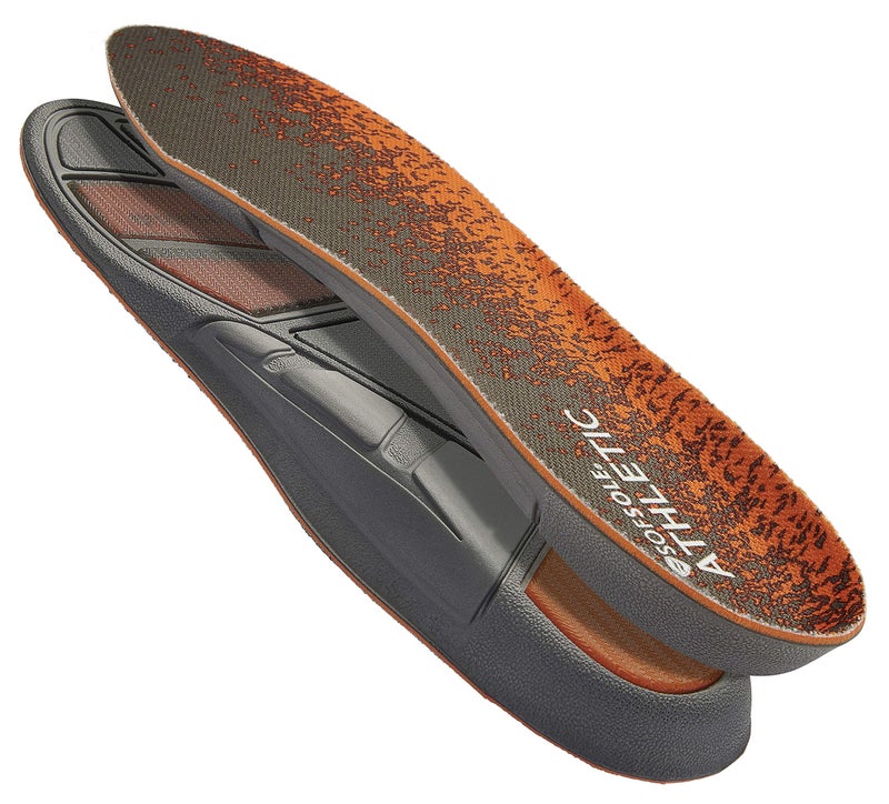 Sof Sole Men's Athletic Performance Full-Length Insole, Orange, 9-10.5 - Image 5