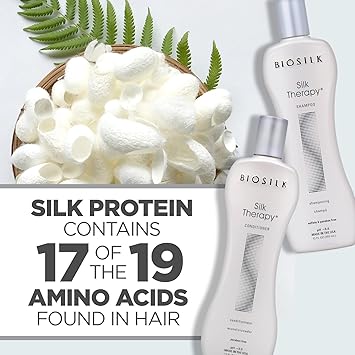 Biosilk Silk Therapy Duo Set Shampoo And Conditioner 12 Oz - Image 5
