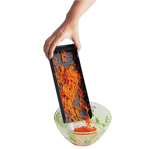 Celltone Stainless Steel Flat Vegetable Grater Slicer Fine Vegetable with Stand Container (SS Fine Grater) - Image 4