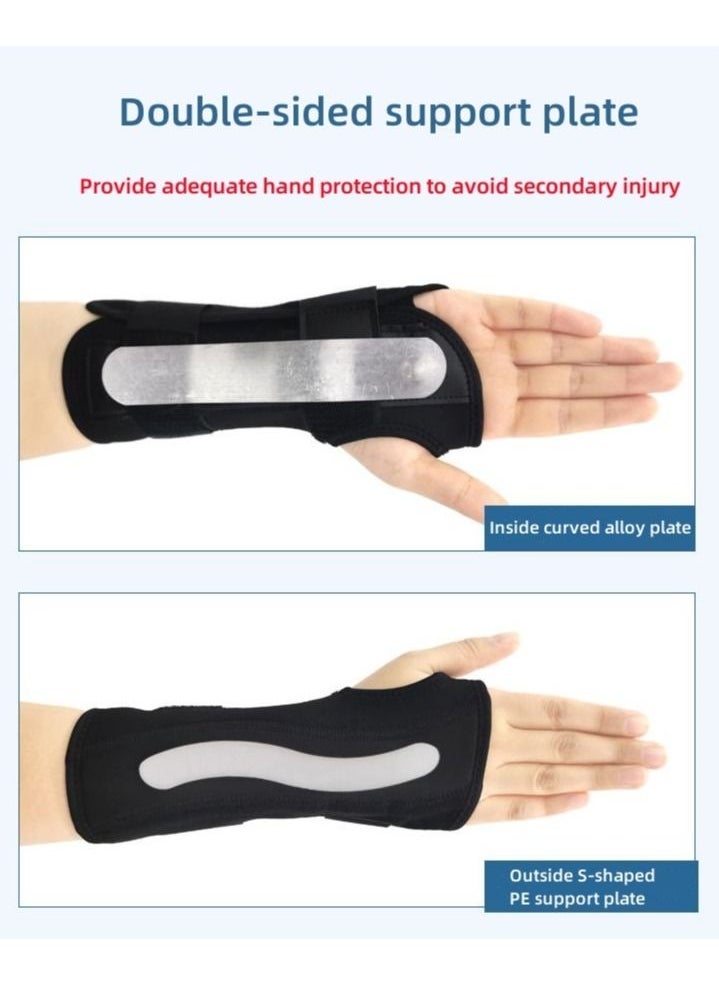 Steel plate support wrist guard removable fixed joint palm wrist guard single right hand - Image 3