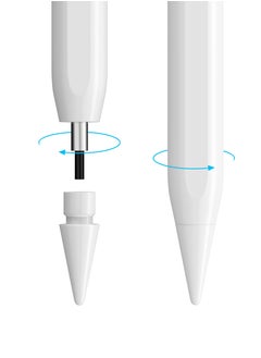 TinyMoose 5 - Piece Nibs replacement made only for Tinymoose Pencil Pro Plus Stylus Pen for Smooth Writing and Long Lasting Use - White  - Image 4