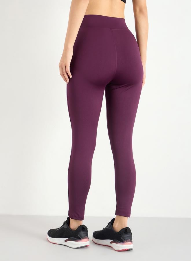 Styli Active Broad Waistband Basic Leggings - Image 5