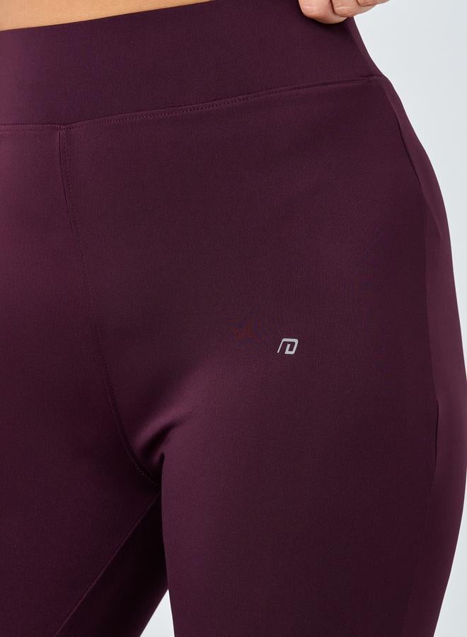 Styli Active Broad Waistband Basic Leggings - Image 3