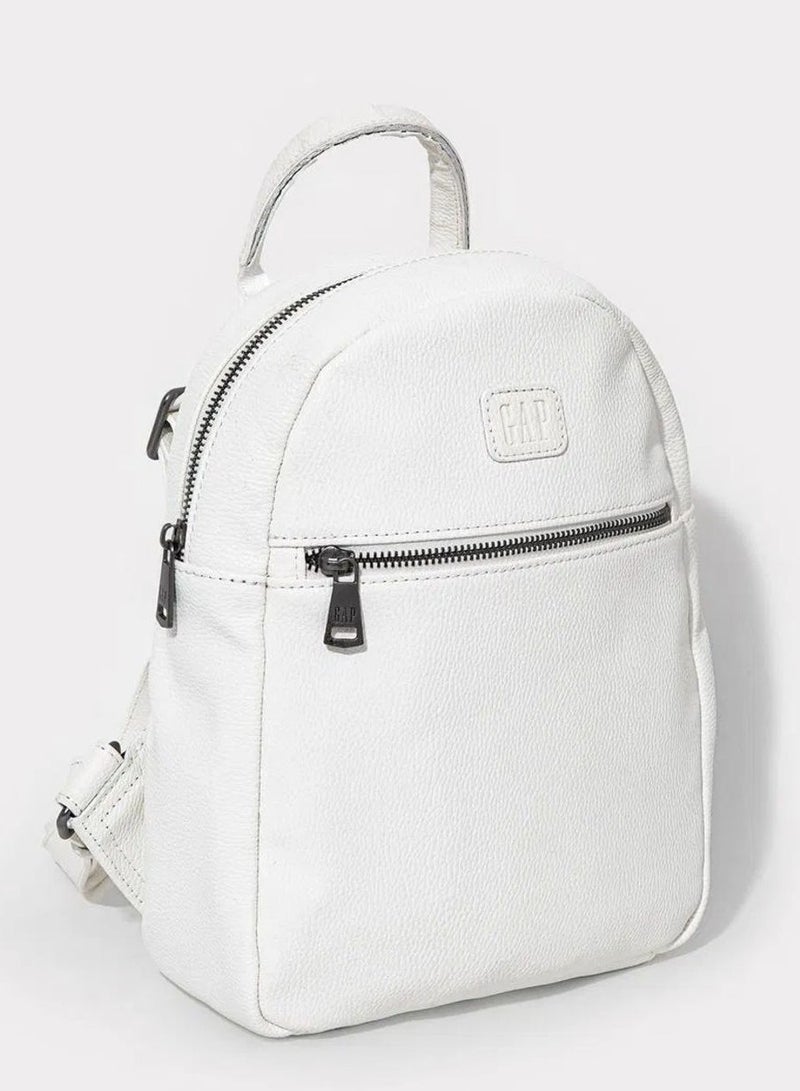 GAP White Women's Backpack - 15821 - Image 2