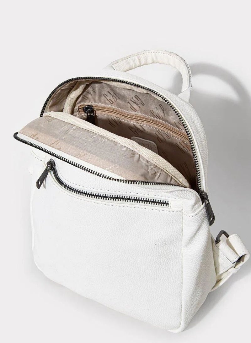 GAP White Women's Backpack - 15821 - Image 3