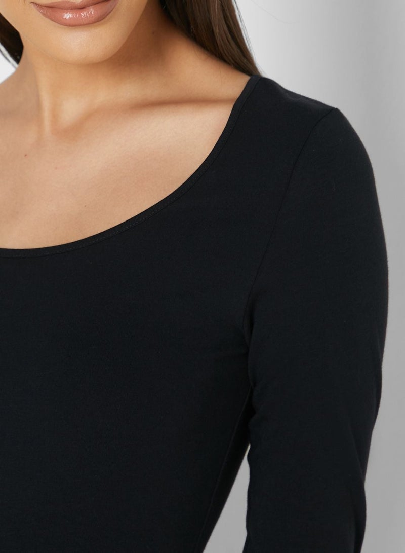VERO MODA Scoop Neck T-Shirt - Image 3
