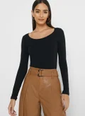 VERO MODA Scoop Neck T-Shirt
