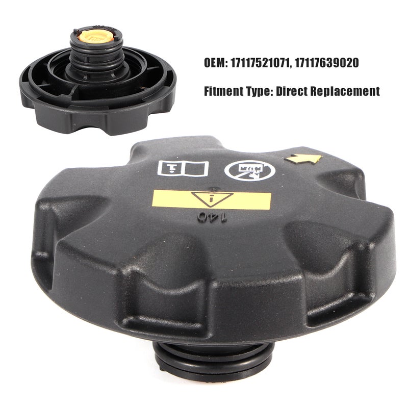 1.4bar Radiator Cap Overflow Coolant Recovery Expansion Tank Cover 17117521071 Fit for X3 X4 X5 X6 Z4 - Image 3