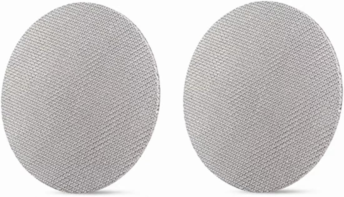 2 Pcs 51mm Espresso Puck Screen Stainless Steel, 1mm Thickness Reusable Coffee Filter Mesh Plate for Espresso Portafilter Filter Basket