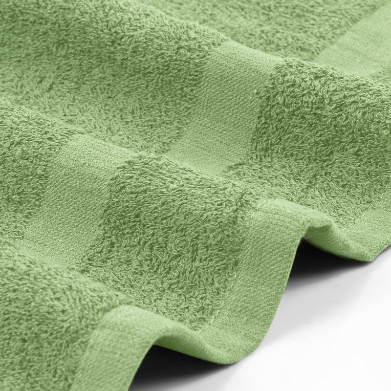Utopia Towels Sage Green Salon Towels, Pack of 24 (Not Bleach Proof, 16 x 27 Inches) Highly Absorbent Towels for Hand, Gym, Beauty, Hair, Spa, and Home Hair Care - Image 4