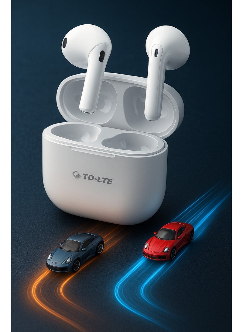 TD-LTE In-Ear Earphones Wireless Earbuds with 2-Year Warranty “Clear Sound | Long Battery | Premium Quality”  - Image 3