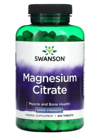 Swanson, Magnesium Citrate, 240 Tablets - pzsku/Z58459F3486DE40067729Z/45/_/1721733344/ee255caf-4ee6-4b56-8c1d-0bedb07b6f94