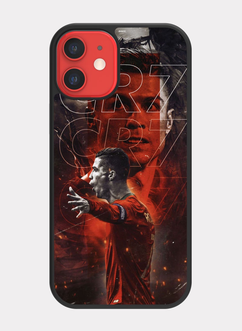 PXLAAT iPhone 12 Mini case cover Cristiano Ronaldo CR7 - Image 1