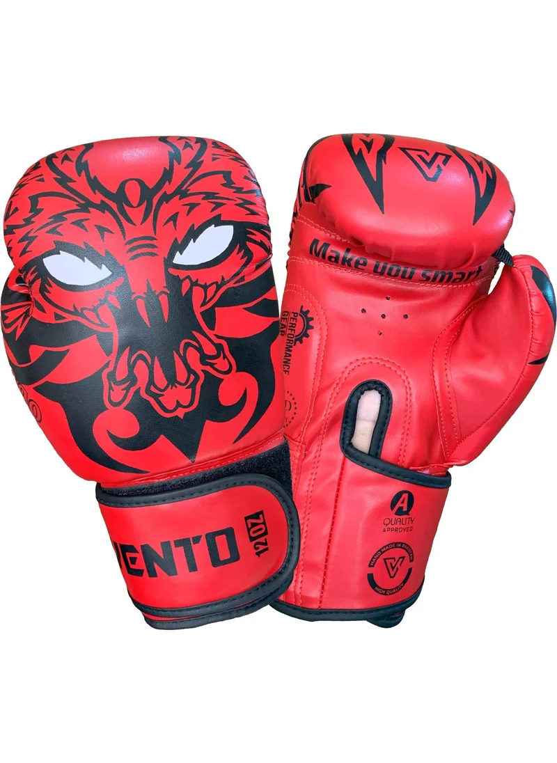 فينتو Drago Boxing and Kickboxing Gloves Red