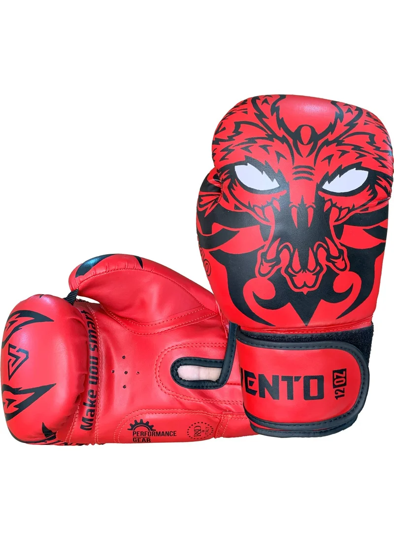 فينتو Drago Boxing and Kickboxing Gloves Red