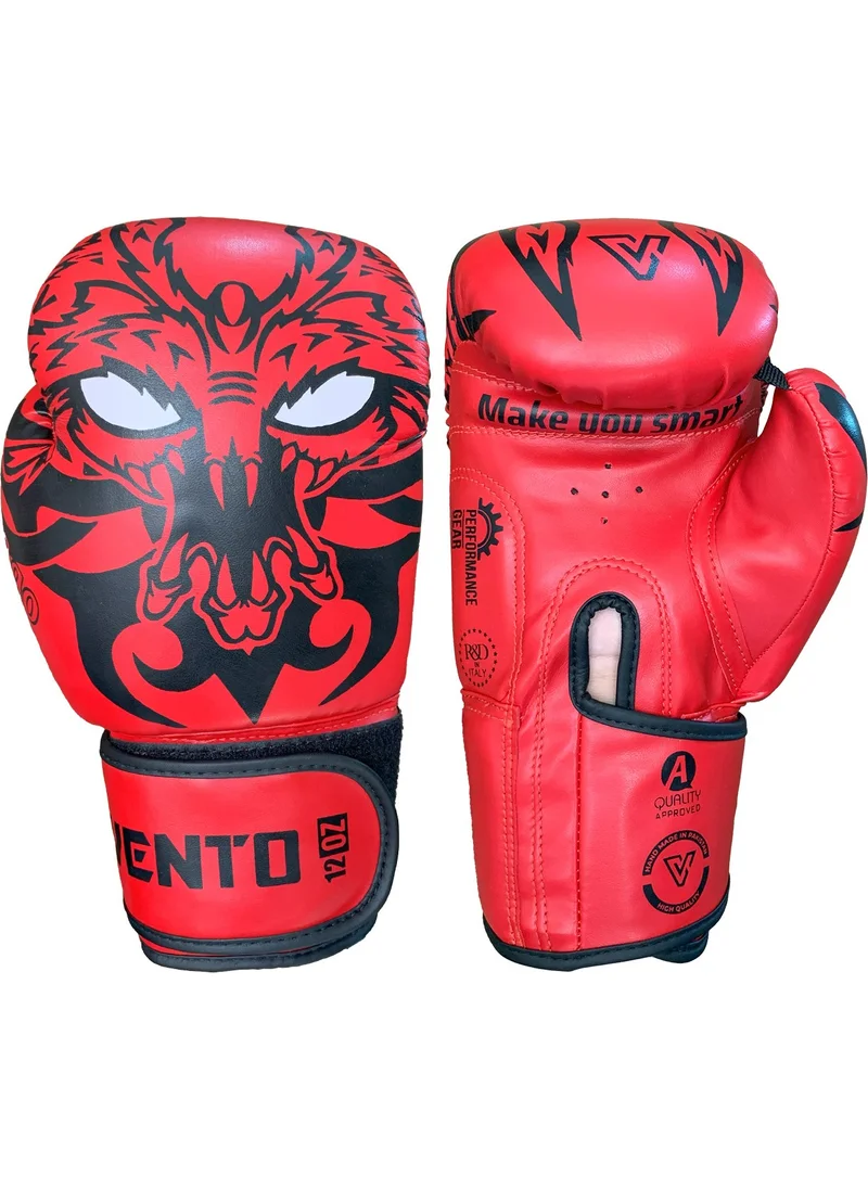 فينتو Drago Boxing and Kickboxing Gloves Red