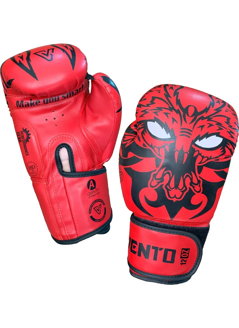 فينتو Drago Boxing and Kickboxing Gloves Red