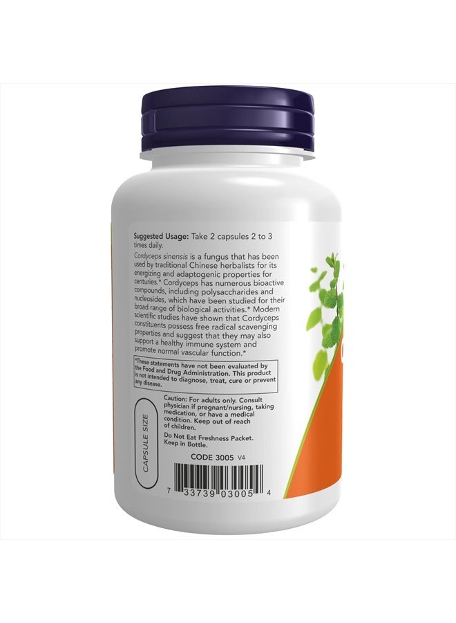 now Supplements, Cordyceps (Cordyceps sinensis)750 mg, Healthy Immune Support*, 90 Veg Capsules - Image 3