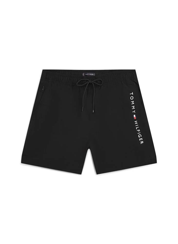 TOMMY HILFIGER  Original Logo Mid Length Swim Shorts for Men | Best Price UAE