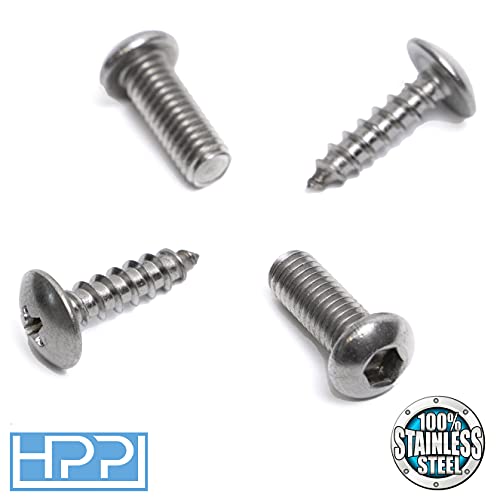HPP Stainless Steel License Plate Screws Compatible with Volkswagen Models - Image 2