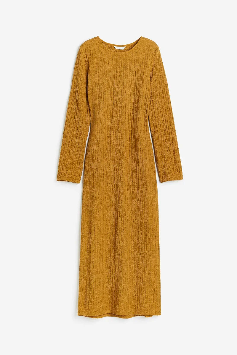 H&M Textured Jersey Dress