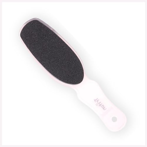 TRITON Professional Double Sided Emery Pads Foot Scrubber Rasp File Buffer Scraper Reduces Corns, Calluses, Rough, Hard, Dry, Cracked, Dead Skin_White - Image 2