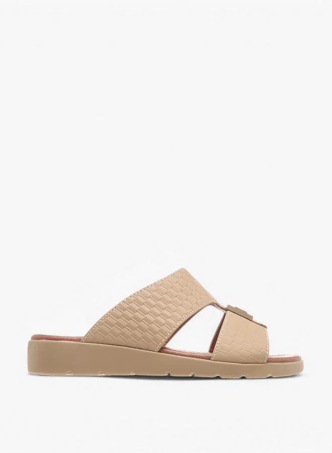 LBL by Shoexpress Metal Accent Slip-On Arabic Sandals