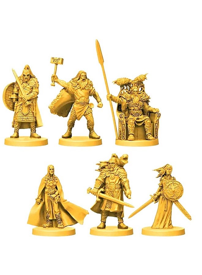 CMON Blood Rage Gods of Asgard Board Game EXPANSION | Viking Battle Miniatures Game for Adults and Teens | Ages 14+ | 2-4 Players | Average Playtime 60-90 Minutes - Image 2