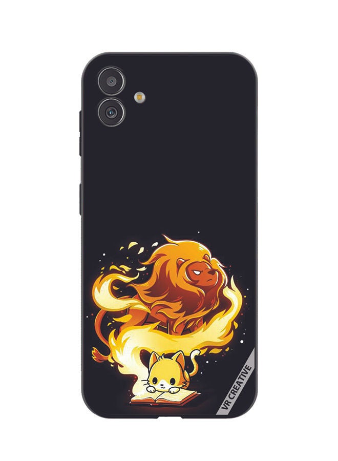 VR CREATIVE Protective Case Cover For Samsung Galaxy M13 5G Fir Cat Design Multicolour - Image 1