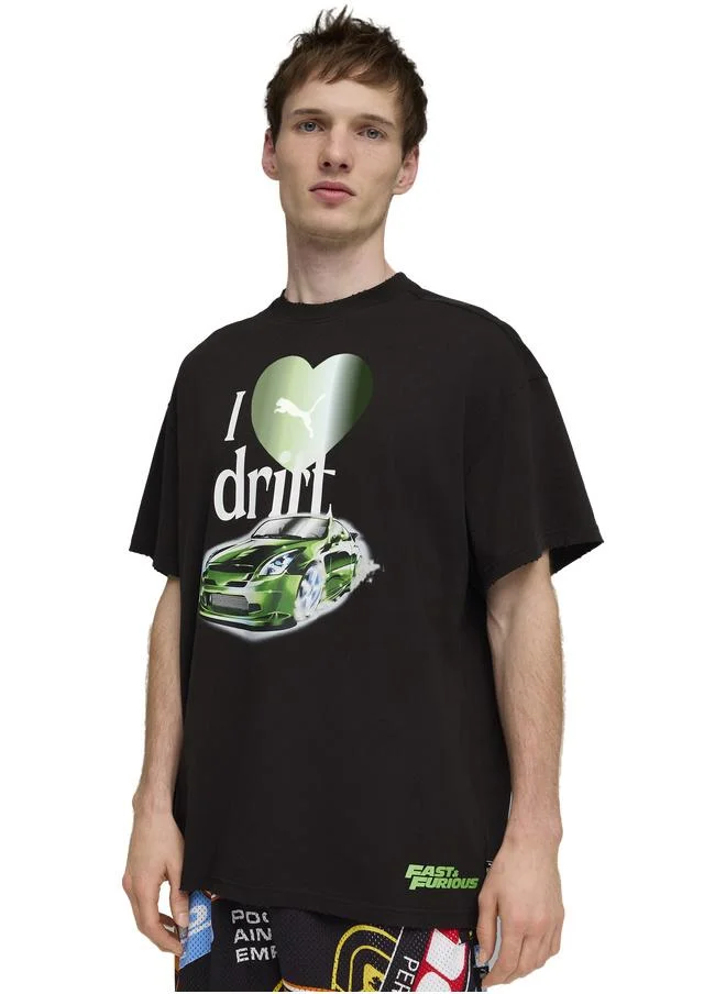 Puma PUMA x FAST & FURIOUS Relaxed Basketball Tee Men