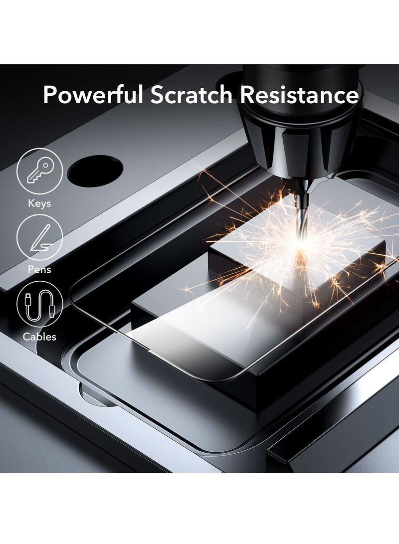BORTONY iPhone 14 Pro Max Tempered Glass Screen Protector Full Coverage 9H Hardness Easy to Install Bubble Free Protective Film Case-friendly 9D Screen Protector for Appl iPhone 14 Pro Max 6.7'' 2-Pack - Image 4