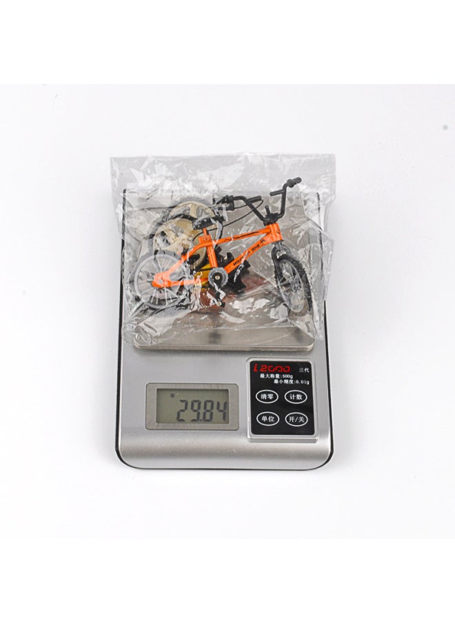 Supply Finger Bicycle Bicycle Model Combination Set Spare Tire Accessories Hot Toys-Color:901B Double Pole Bicycle + Spare Tire + Tool ]  - Image 4