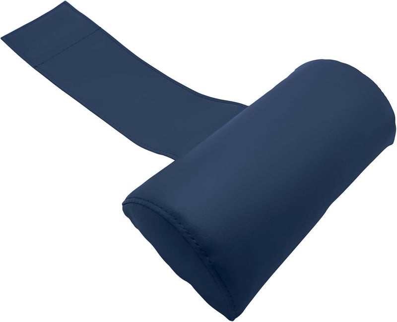 Poolzilla Universal Blue Spa Pillow, Made of Soft Foam for Outdoor Hot Tubs and Chaise lounges - Adjustable Headrest and Weighted That Fits Any Spa - Image 1