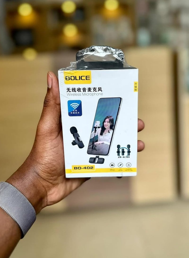 Bolice Wireless Microphone BO-402 - Image 1