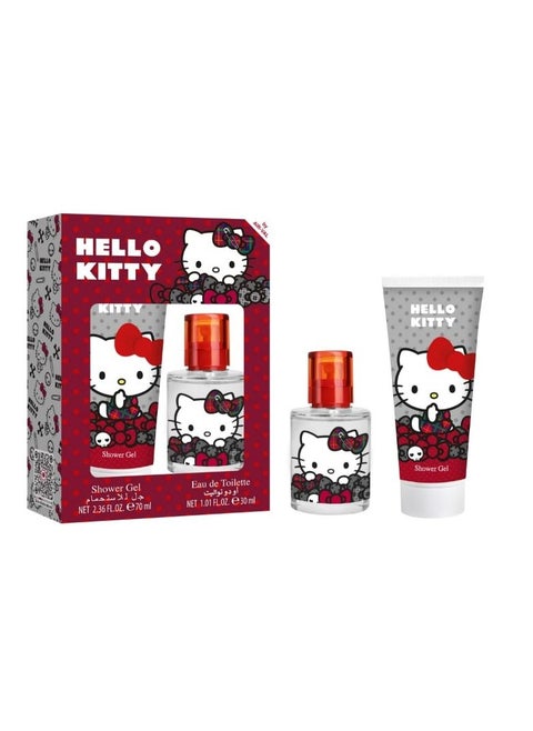 HELLO KITTY SET {EDT 30ML+SG70ML}