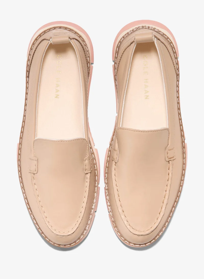 COLE HAAN BEIGE Women's ZEROGRAND Rella Venetian Loafers for Women | Best Price UAE