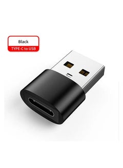 Generic OTG charger adapter with USB to Type-C charging port for charging and data transfer Usb A to type c from female to male and card reader for laptop and computer  - Image 1