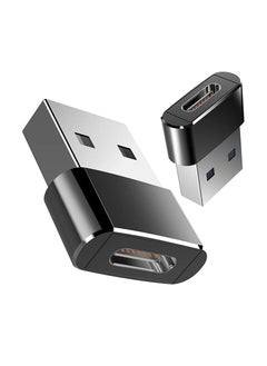 Generic OTG charger adapter with USB to Type-C charging port for charging and data transfer Usb A to type c from female to male and card reader for laptop and computer  - Image 3